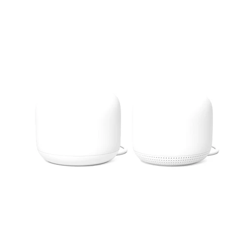 Google Nest Wifi Mesh Router & 1 Point - Snow -Used