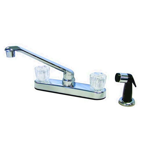 MUELLER B & K/mueller Inds(import) 122-028RP Two Handle Kitchen Faucet - Chrome