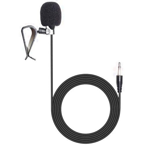 XISEDO 3.5mm Microphone Assembly Mic for Car Vehicle Head Unit Bluetooth Enabled Car Stereo Mic(2M)