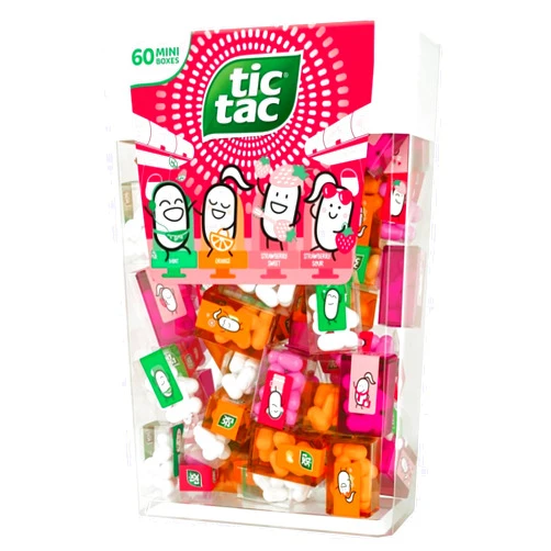 Tic Tac Travels Strawberry Edition, Mini Packs Mix