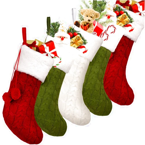 Hosita Christmas Stockings 5 Pack, 17