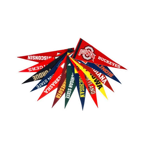 Zip Sew Craft Big 10 Officially Licensed Mini Pennant Set - Includes Top 13 Most Popular Schools 4