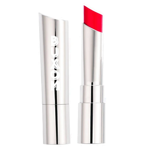 Buxom Full-On Plumping Satin Lipstick, Formulated with Hyaluronic Acid & Sunflower Wax, Moisturizing Creamy Lipstick, Satin Finish, Weightless, Cruelty Free