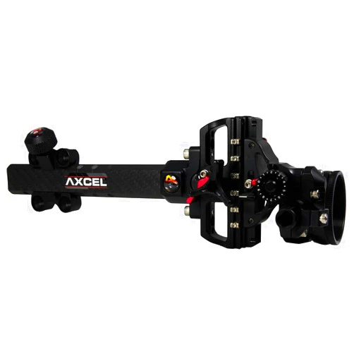 Axcel Archery Sights AccuTouch Carbon Pro Sight with X-41 Scope .019, Right Hand/Left Hand