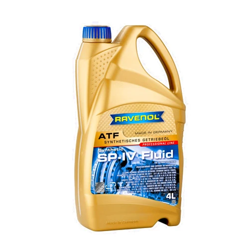 RAVENOL J1D2189-004 ATF (Automatic Transmission Fluid) - Full Synthetic - Compatible with SP-IV for 6-Speed Transmissions (4 Liter)