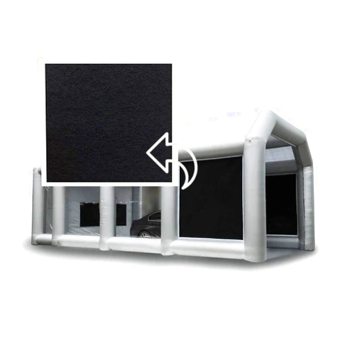 Orionet 2pcs Oversized Activated Carbon Cottons Replacement for Orionet 28X15X10Ft Inflatable Spray Paint Booth