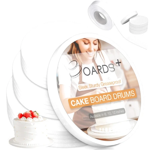 BOARDS+ Sturdy Cake Drums 8