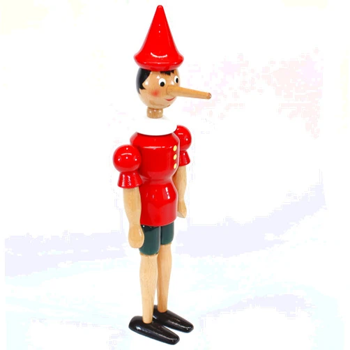 Mastro Geppetto Pinocchio 12.5'' (31cm) Wooden Toy