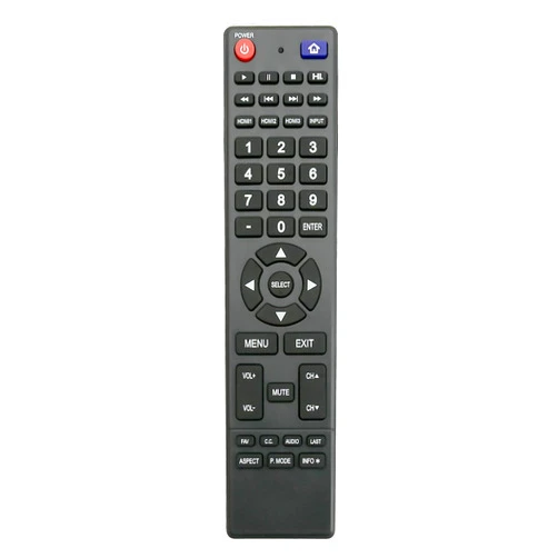ZdalaMit 850125633 Remote Replacement fit for Hitachi TV LE43A509A LE55A6R9A LE43A6R9 LE32E6R9 LE32A509 LE39A309 LE43A509 LE50A6R9 LE50A6R9A LE55A6R9 LE49A509 LE49A6R9 LE50A3