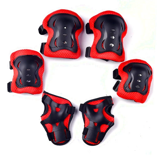 BASESILK Kids Knee Pads Elbow Pads with Wrist Guards, Child Protective Gear Set for Roller Skates