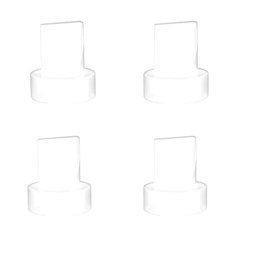 Bliblo S9Pro/S12pro Duckbill Valve, Compatible with TSRETE/Bellababy/Momcozy S9/S12/S9Pro/S12pro, Wearable Breast Pump General Duckbill Valve Accessories (4 Piece Set)