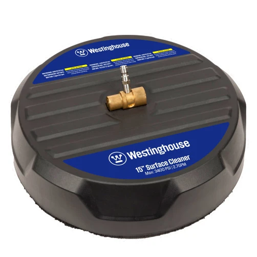Westinghouse Universal 15” Pressure Washer Surface Cleaner Attachment - 3400 Max PSI, 1/4” Connector - For Gas and Electric Pressure Washers