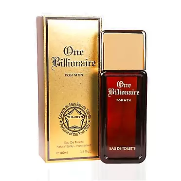 META-BOSEM One Billionaire, Men's Cologne Eau de Toilette Natural Spray - Classic Rose Notes - Aromatic Scent - Great Holiday Gift - for All Day Use - a Classic Bottle, 3.4 Fluid Ounce/100Ml One Billionaire 3.40 Fl Oz (Pack of 1)