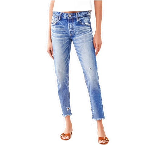 MOUSSY VINTAGE Women's Keller Tapered Blue Jeans
