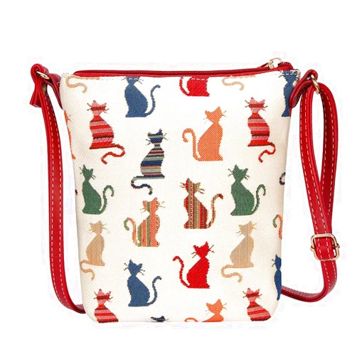 Signare Tapestry Cross-body Satchel Bag/Lightweight Purse