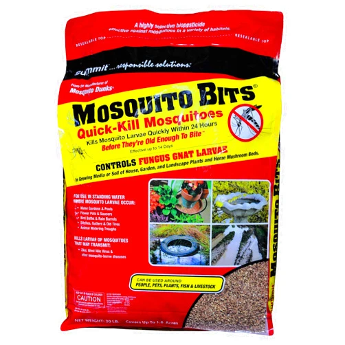 Summit Mosquito Bits, 20 lb, Quick-Kill Biological Control for mosquitos and fungus gnats