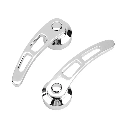AOWINHIT 2PCS Vintage 4 1/4 inch Auto Door Handle Set, Classic Car Accessory for Older Model Cars and Hot Rods