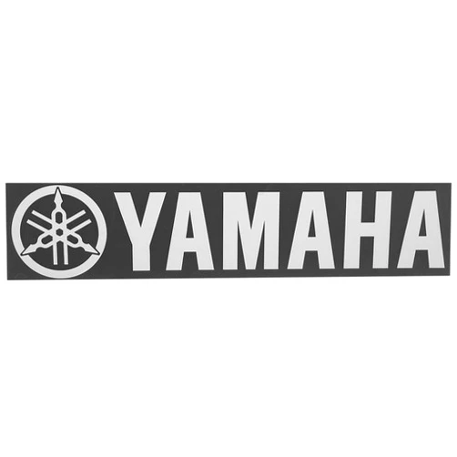 Factory Effex Die Cut Sticker - 1ft. Logo - Yamaha - White, Manufacturer: Factory Effex, YAM 1' WH DIECUT STICKER FX