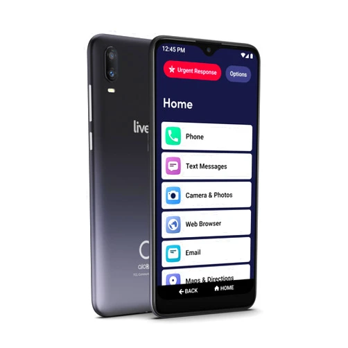 LIVELY Jitterbug Phones Smart3 Smartphone for Seniors - Cell Phone for Seniors - Must Be Activated Phone Plan - Not Compatible with Other Wireless Carriers