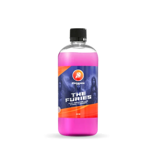 Phoenix E.O.D. The Furies – Iron Remover & Wheel Cleaner - 32oz - Brake Dust, Iron Remover - Color Changing Formula - Professional Strength - Car Wheel Cleaning Spray…