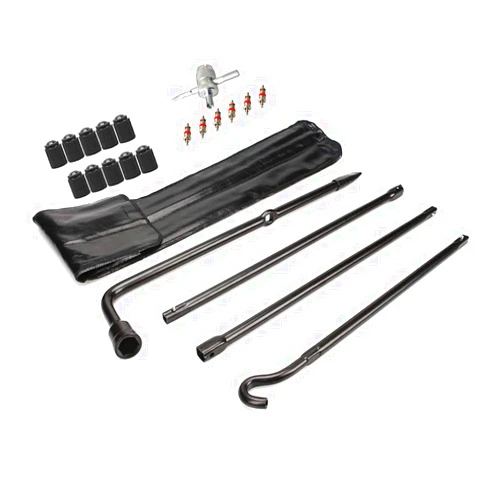 Dr.Roc Spare Tire Kit Spare Tire Tool Compatible with Ford F150 2004 to 2019 and Lincon Mark LT 2006-2014 Spare Tire Tool Kit Spare Tire Jack Handle and Wheel Lug Wrench