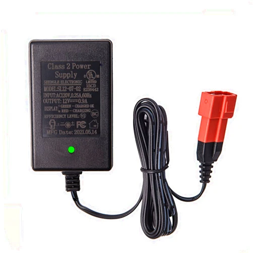 JIARUIXIN 12 Volt Battery Charger for Ride On Toys SL12-07-02 12V Kids Ride On Car Charger,12V Electric Car Riding Toy Battery Power Adapter Square Plug
