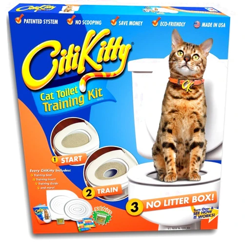 CitiKitty As Seen on Shark Tank Cat Toilet Training Kit One Pack