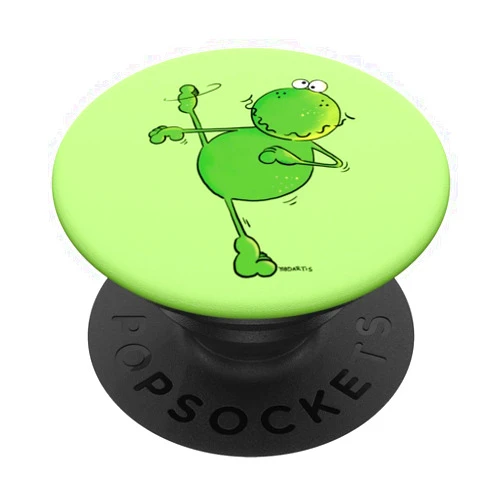 MODARTIS - Lustige Frösche T-Shirts & Geschenke Dancing Frog I Gymnastics Fun Animal Motif I Dancer PopSockets Swappable PopGrip