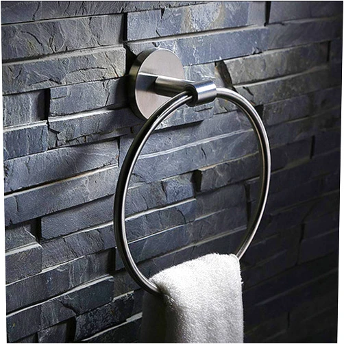 YXZQ Hand Towel Towel Ring Stainless Steel，Bathroom Towel Ring, Brushed Finish