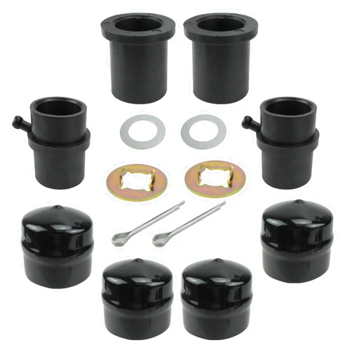 LANDSIN Lawn Mower Front Wheel Bearing Rebuild Kit Fit for Cub Cadet MTD Troy-Bilt Ryobi Craftsman Replaces #741-0990B 941-0990A 941-0990B 736-04228 731-08049A 741-0516B 736-04228A with 4*Hub Bushings
