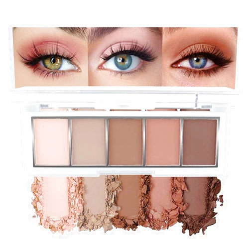 AMY'S DIARY Matte Nude Brown Beige Eye Shadow Palette Makeup, Natural Tones Eyeshadow Palette Nude Taupe Eye Shadows, for Woman Long Lasting Delanci bronzed mocha palette (#02)