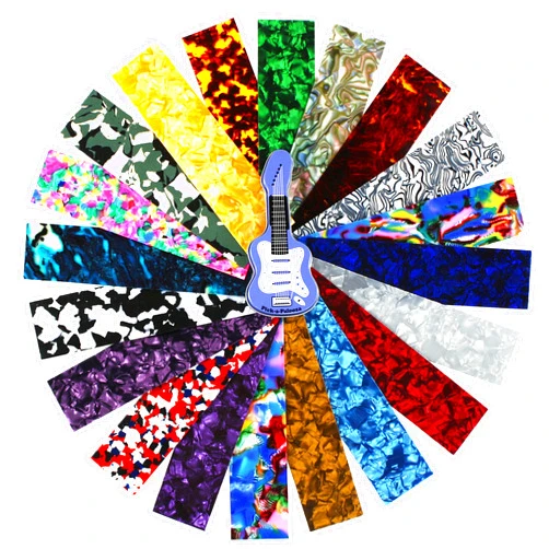 Pick-a-Palooza Guitar Pick Pack Custom Strips For Your Guitar Pick Maker - Great Variety Of Strips For Making Guitar Picks With Any Pick Punch - Dazzle