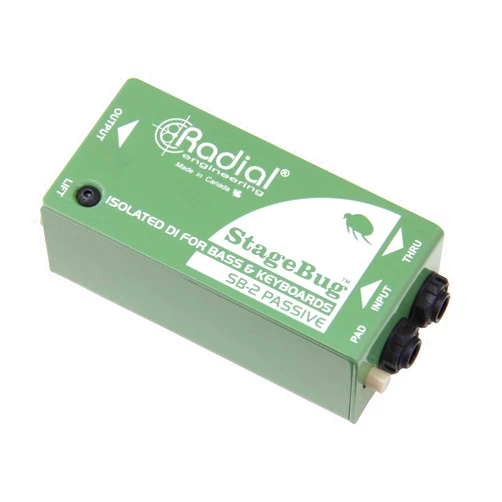 Radial Engineering Radial StageBug SB-2 1-Channel Passive Instrument Direct Box