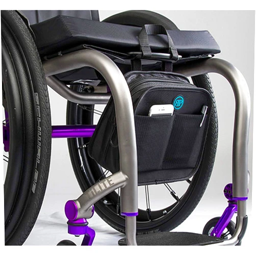 BODYPOINT Wheelchair Mobility Bag, Black
