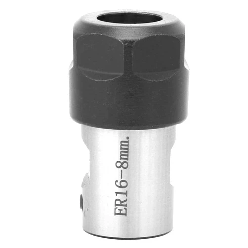 Akozon C20-ER16-40L Collet Block Chuck Holder Spindle Motor Shaft Clamping Tool Bar for Lath Milling Cutter Machine (8mm)