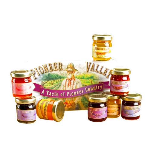 Pioneer Valley Souvenir Boxed Gourmet Jam & Jelly Sampler Gift Set