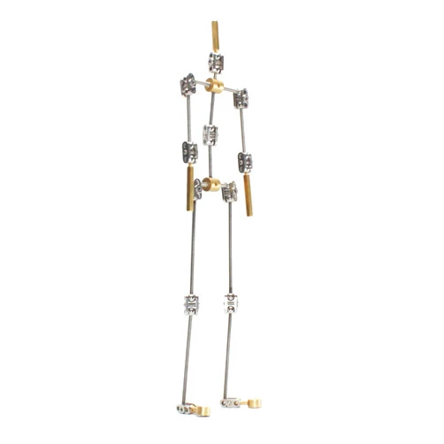 CINESPARK DIY Metal Stop Motion Armature Kit for Character Puppet Making for Beginenr (26CM)
