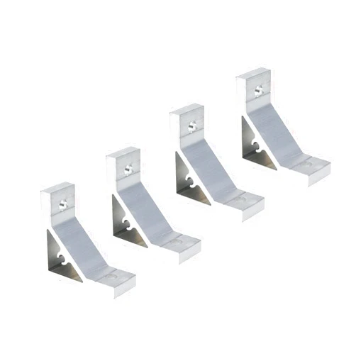 Tsnamay 4Pcs 3030 Inside Corner Bracket Gusset Triangle Hypotenuse Consolidate for 3030 Aluminum Extrusion Profile with Slot