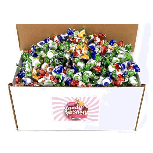 SECRET CANDY SHOP Colombina Delicate Fruit Drops Candy in Box, 3lb (Individually Wrapped)