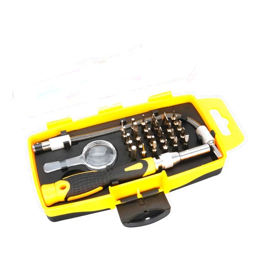 Performance Tool 20154 33-Piece Precision Driver Set With Clear View Storage Case