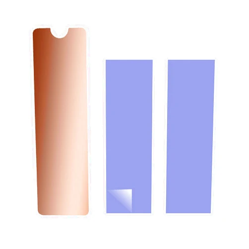 SGTKJSJS M.2 Heatsink Copper, m2 pcie NVMe Laptop PS5 Heatsink Copper，with Silicone Thermal Pad, for M.2 2280 SSD Laptop