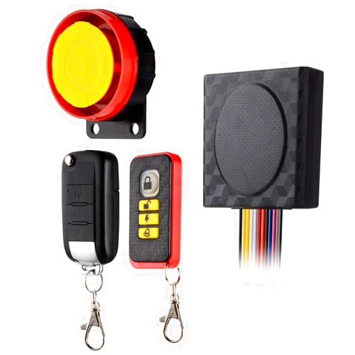 BlueFire Motorcycle Security Kit Alarm System Anti-Hijacking Cutting Off Remote Engine Start Arming Disarming