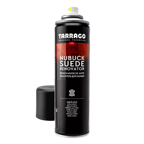 Tarrago Suede Renovator Spray - Revive Footwear Original Color - Great for Suede Shoes, Boots, Jackets, Heels, & More - 250ml