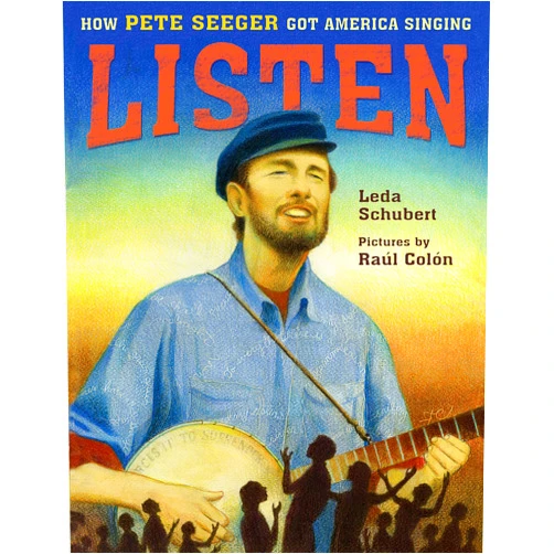 By Leda Schubert (Author), Raúl Colón (Illustrator) Format: Kindle Edition Listen: How Pete Seeger Got America Singing