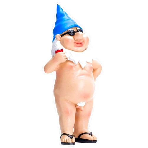Hqroidd 2PCS Naked Gnomes Naughty Garden Statues Outdoor Funny Decorations Gifts for Indoor Yard Lawn Porch Ornament Resin Figurine Crafts