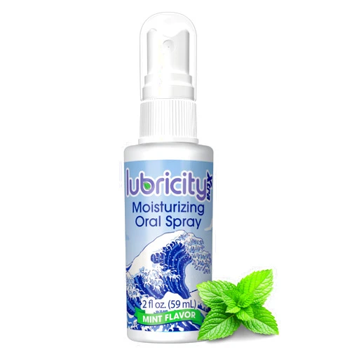 Lubricity Xtra Dry Mouth Spray - Hyaluronic Acid and Xylitol, Mint Flavor - Saliva Substitute Dry Mouth Oral Spray, The Most Satisfactory Solution in Dry Mouth Products
