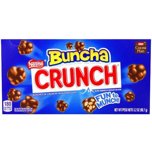 Crunch Buncha Concession Box, 3.2 Ounce (Pack of 15)