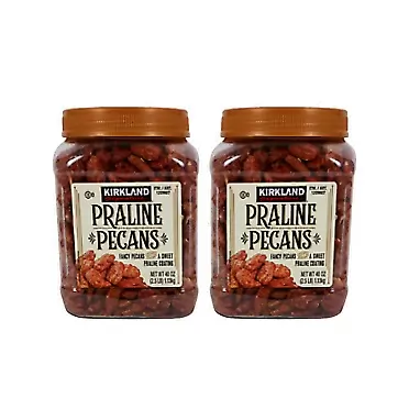 Kirkland Praline Pecans 2.5 lbs(2 Pack)