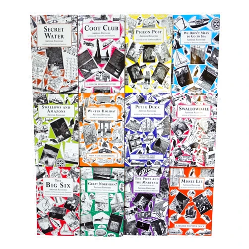 By Arthur Ransome (Author) Swallows and Amazons Series 12 Books Collection Set By Arthur Ransome