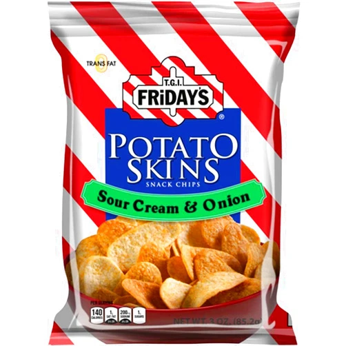 The Inventure Group TGI Fridays Sour Cream and Onion chips(3.0 oz/6count)
